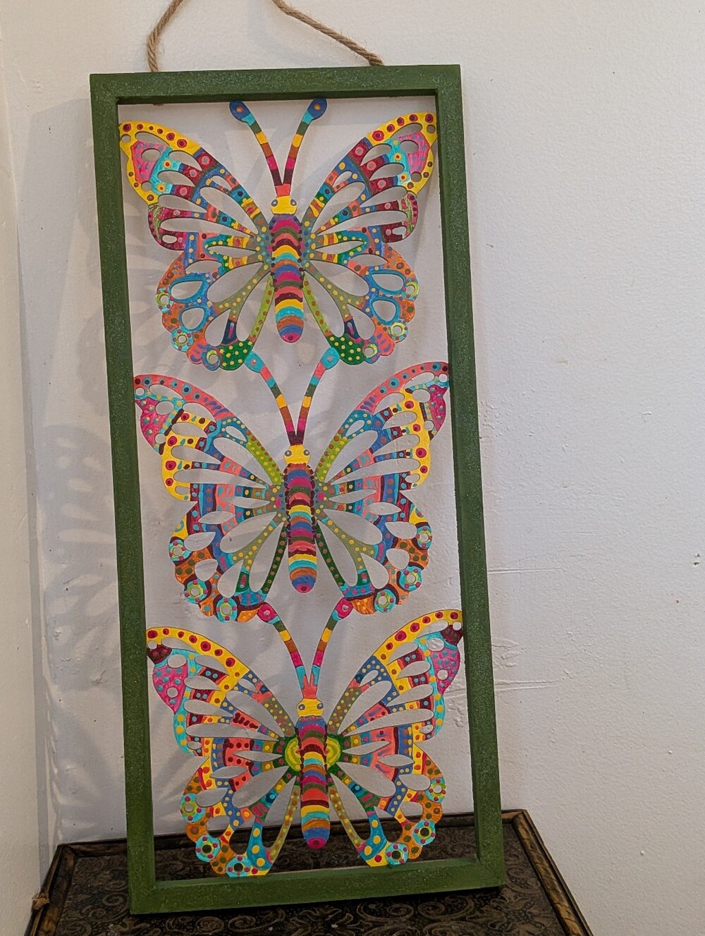 Colorful Artisian Butterfly Wall Art